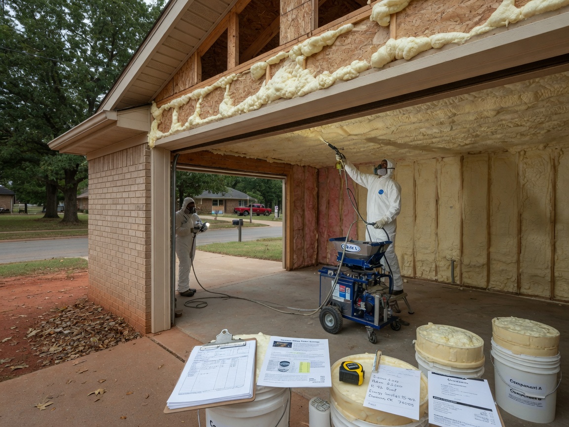 spray foam insulation in Claremore